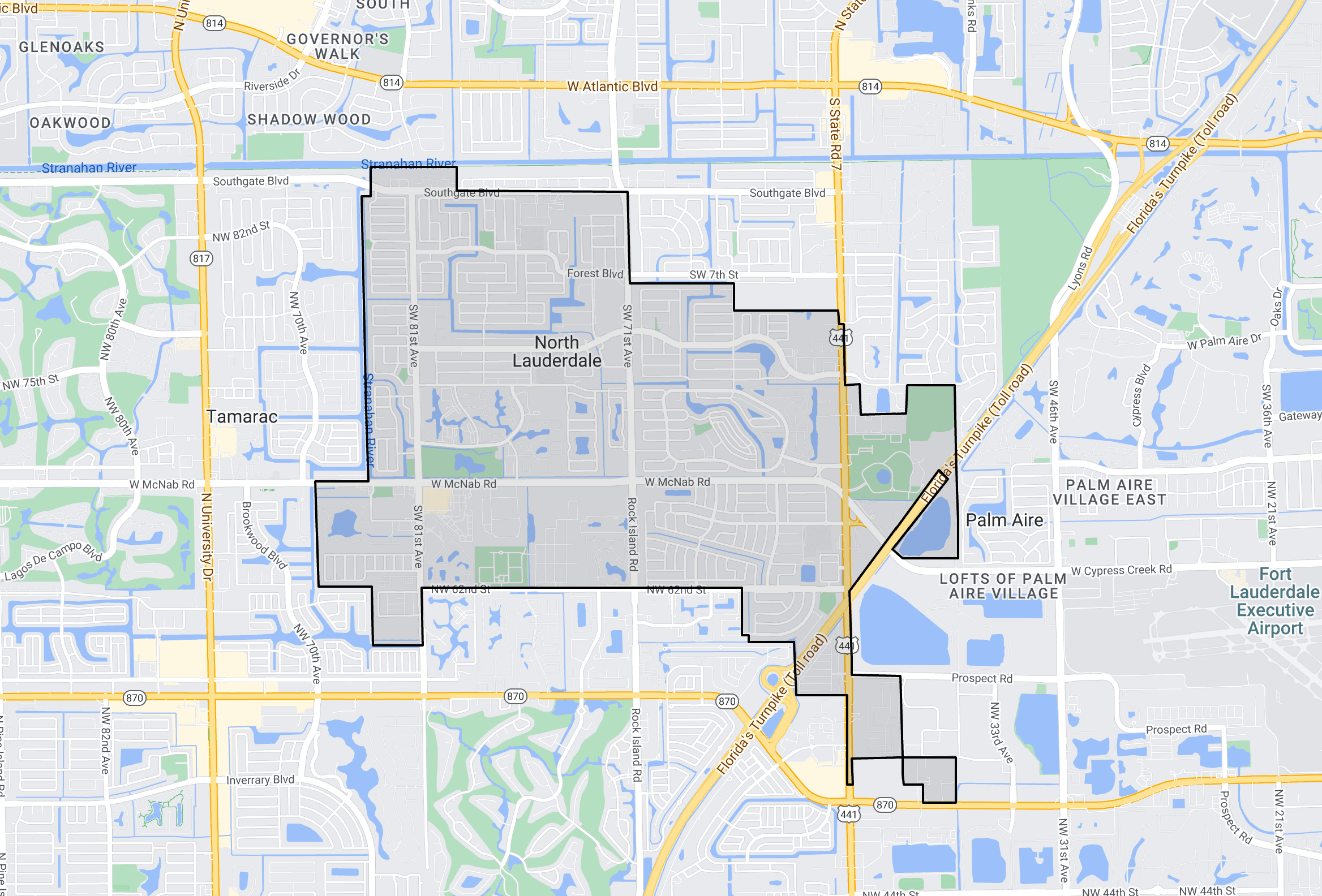 North Lauderdale area